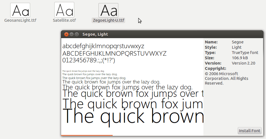 How to Install Fonts in Ubuntu