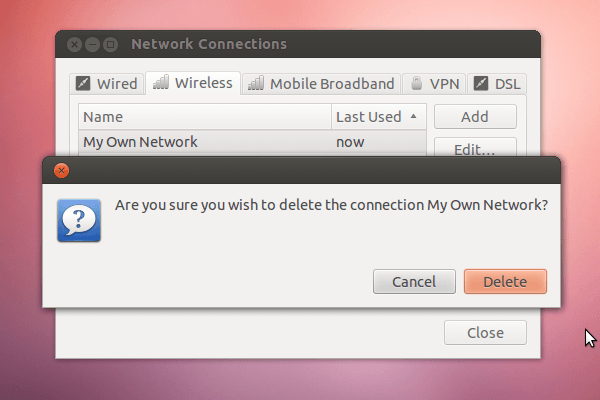 Delete Network